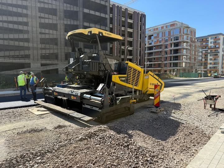 Lucrari de asfaltare si modernizare strada IC Bratianu Tractorul